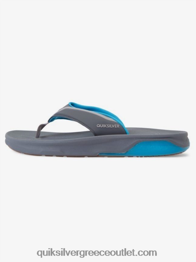 μεθοδικά σανδάλια αποκατάστασης Quiksilver άνδρες 66LP841084 γκρι/μπλε