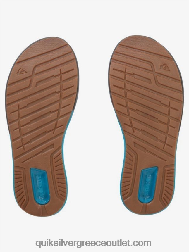 μεθοδικά σανδάλια αποκατάστασης Quiksilver άνδρες 66LP841084 γκρι/μπλε