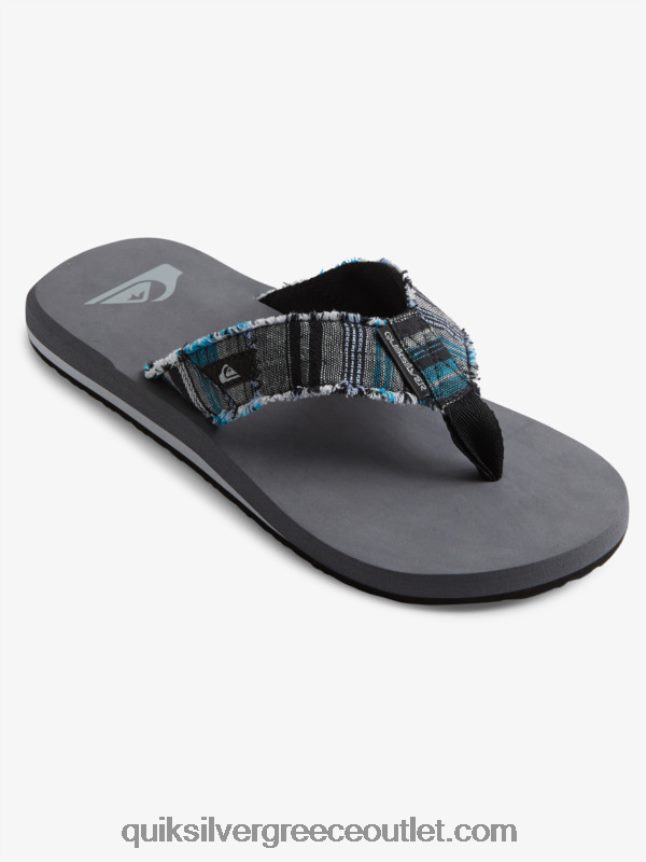 σανδάλια μαϊμού αβύσσου Quiksilver άνδρες 66LP841293 γκρι 3
