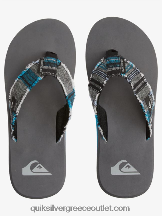 σανδάλια μαϊμού αβύσσου Quiksilver άνδρες 66LP841293 γκρι 3