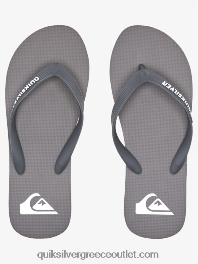 σαγιονάρες μολοκάι Quiksilver άνδρες 66LP841592 γκρι 3