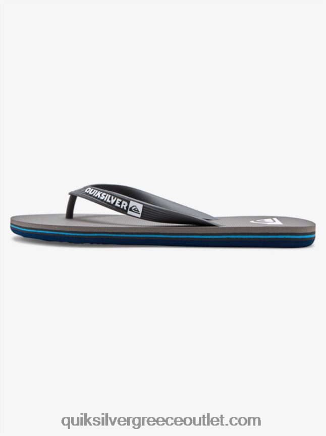 σαγιονάρες μολοκάι Quiksilver άνδρες 66LP841592 γκρι 3