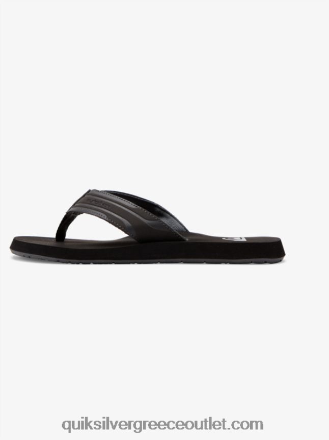 σανδάλια με κλειδί μαϊμού Quiksilver άνδρες 66LP841645 γκρι/μαύρο