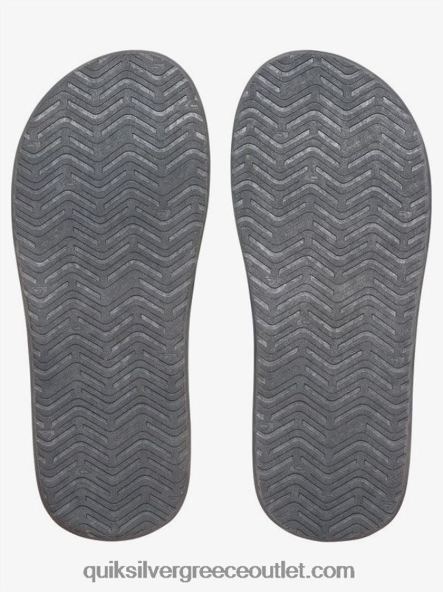 σανδάλια με κλειδί μαϊμού Quiksilver άνδρες 66LP841645 γκρι/μαύρο