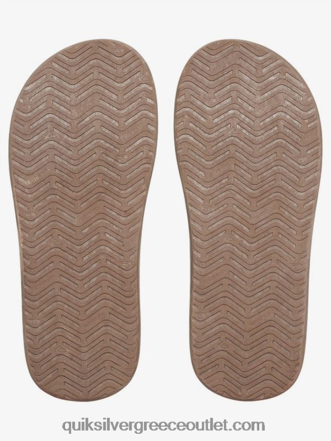 σανδάλια με κλειδί μαϊμού Quiksilver άνδρες 66LP841647 μαύρισμα - στερεό