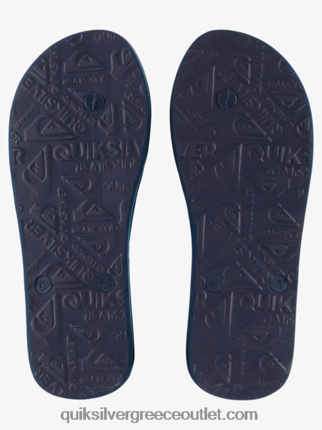 σαγιονάρες μολκάι εγχώριες Quiksilver άνδρες 66LP841861 πράσινο 1