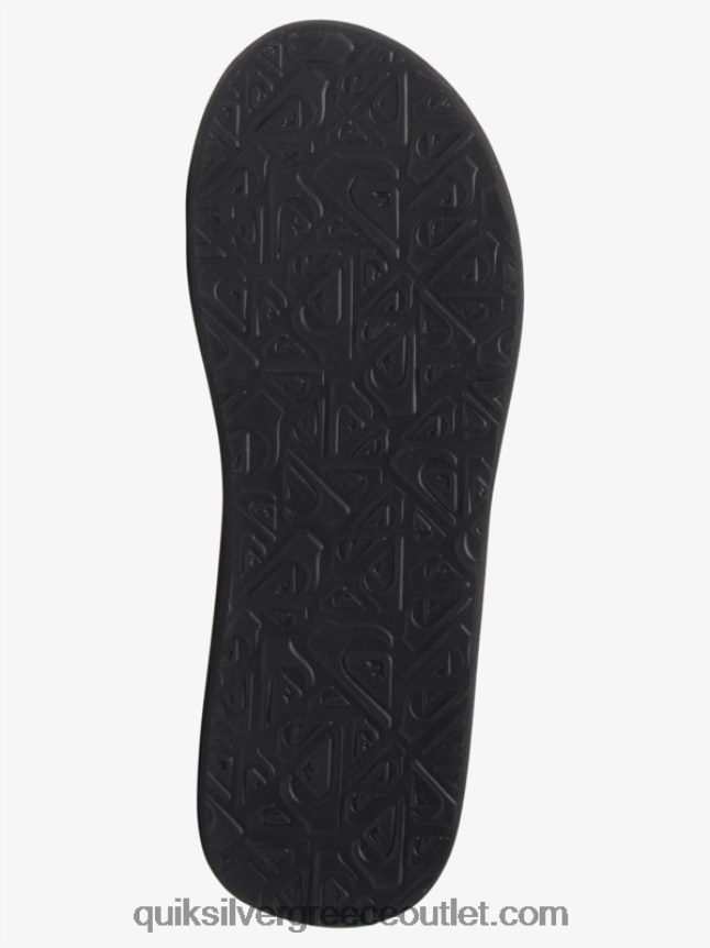 σανδάλια με στάμπα καρβερ Quiksilver άνδρες 66LP84612 μαύρο/άσπρο/μπλε