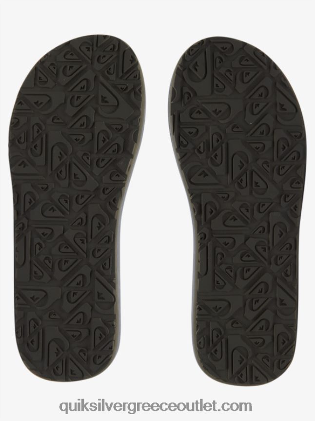 σανδάλια με πυρήνα από σουέντ carver Quiksilver άνδρες 66LP84879 μαύρος