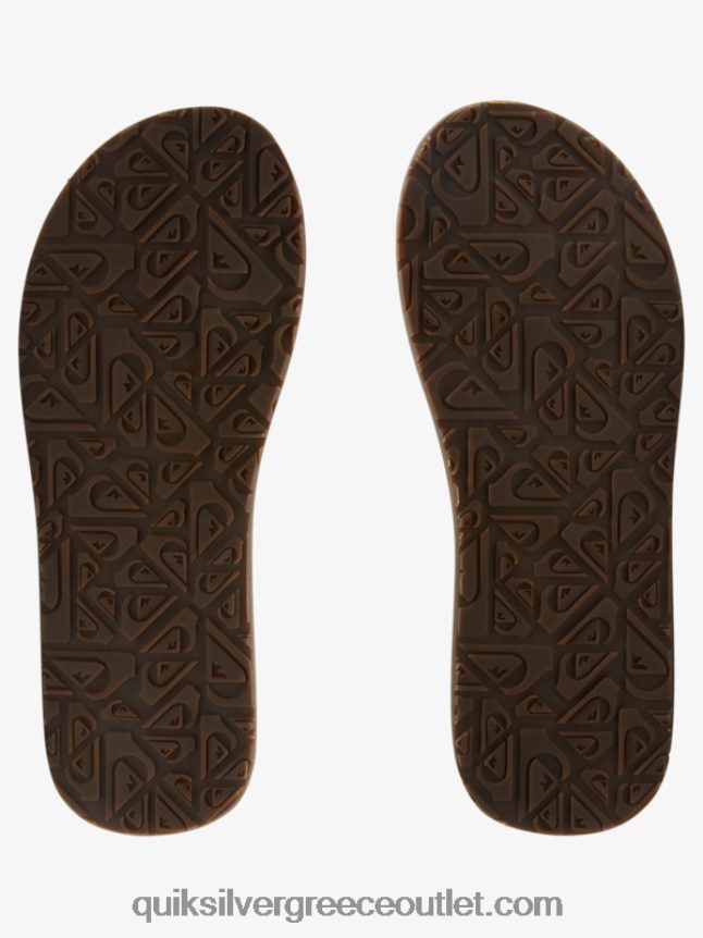 σανδάλια carver nubuck Quiksilver άνδρες 66LP84912 μαύρισμα - σχέδιο_1