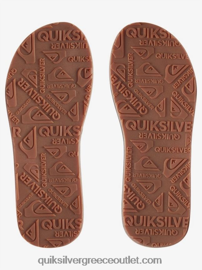 σανδάλια carver nubuck Quiksilver άνδρες 66LP84913 συμπαγές μαύρο