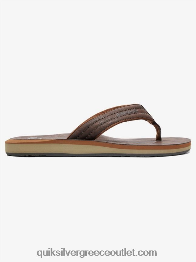 σανδάλια carver nubuck Quiksilver άνδρες 66LP84919 demitasse - στερεό