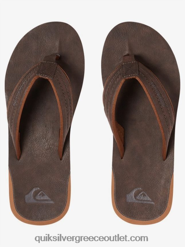 σανδάλια carver nubuck Quiksilver άνδρες 66LP84919 demitasse - στερεό