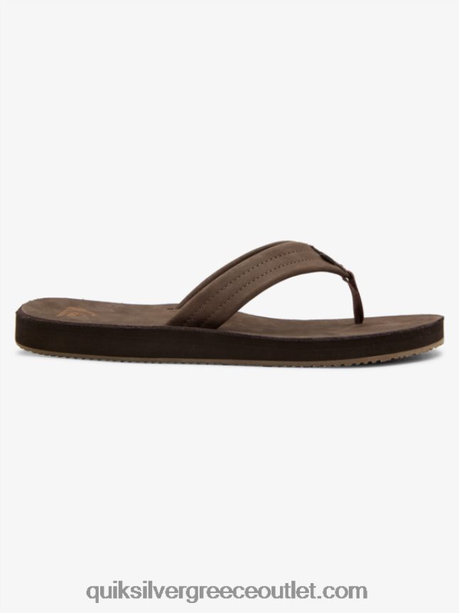 δερμάτινα σανδάλια erreka Quiksilver άνδρες 66LP841185 καφέ