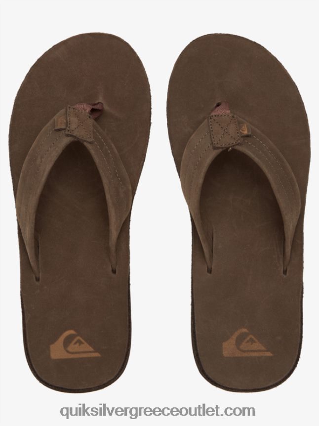 δερμάτινα σανδάλια erreka Quiksilver άνδρες 66LP841185 καφέ