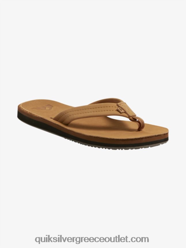 δερμάτινα σανδάλια erreka Quiksilver άνδρες 66LP841185 καφέ