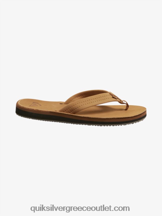 δερμάτινα σανδάλια erreka Quiksilver άνδρες 66LP841185 καφέ