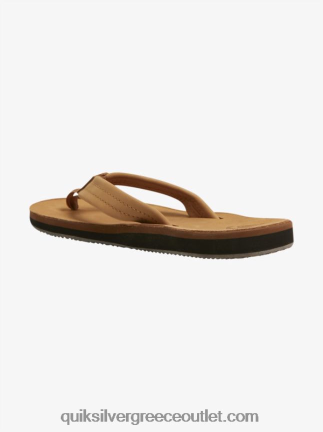 δερμάτινα σανδάλια erreka Quiksilver άνδρες 66LP841185 καφέ