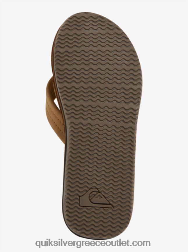 δερμάτινα σανδάλια erreka Quiksilver άνδρες 66LP841185 καφέ