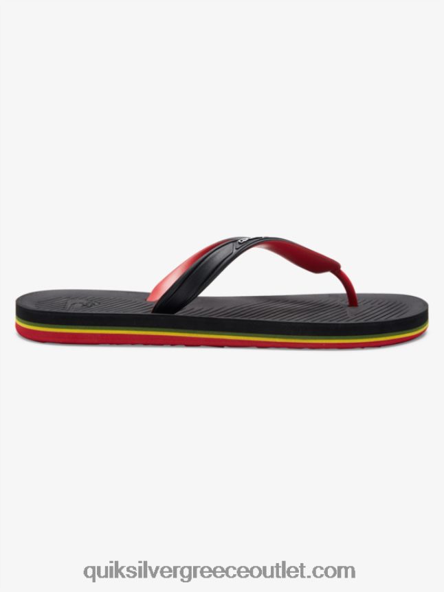 σαγιονάρες πυρήνα haleiwa Quiksilver άνδρες 66LP84949 μαύρος