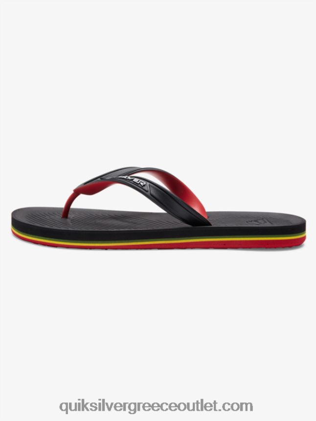 σαγιονάρες πυρήνα haleiwa Quiksilver άνδρες 66LP84949 μαύρος