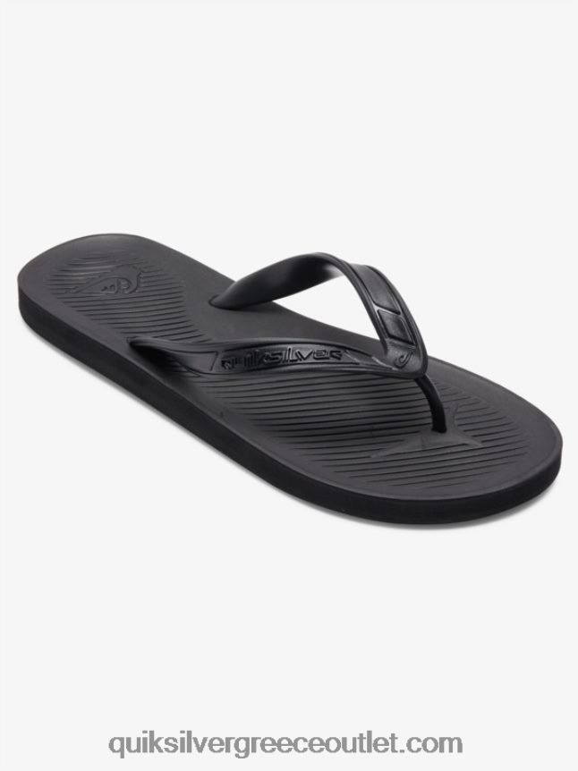 σαγιονάρες πυρήνα haleiwa Quiksilver άνδρες 66LP84950 μαύρος