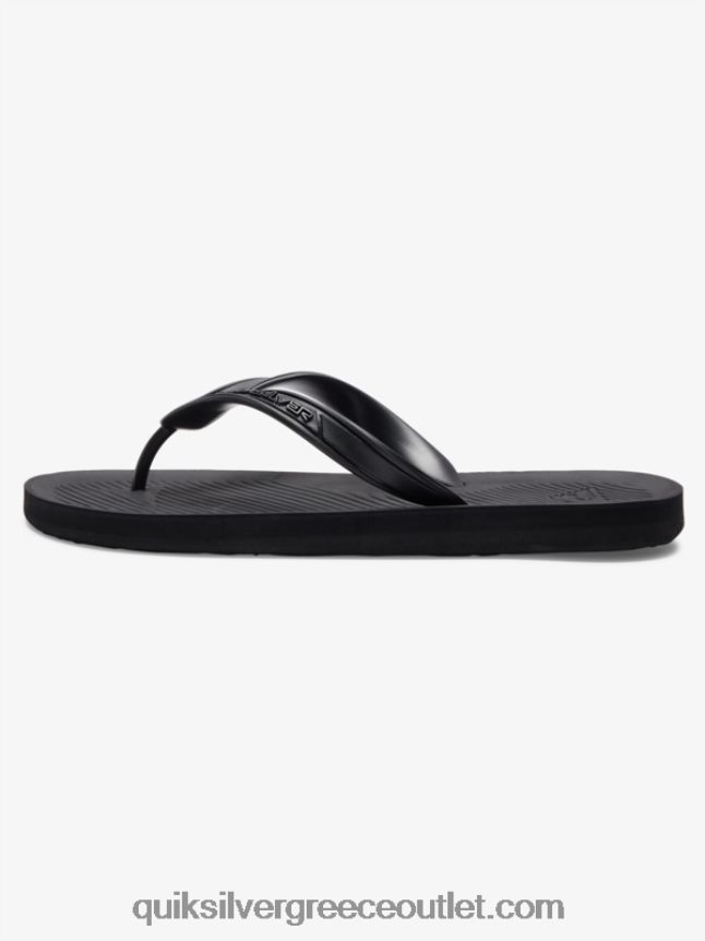 σαγιονάρες πυρήνα haleiwa Quiksilver άνδρες 66LP84950 μαύρος