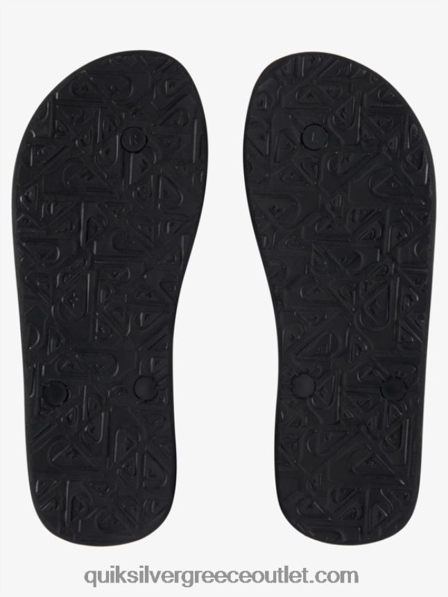 σαγιονάρες πυρήνα haleiwa Quiksilver άνδρες 66LP84950 μαύρος