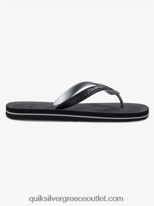 σαγιονάρες πυρήνα haleiwa Quiksilver άνδρες 66LP84951 μαύρος