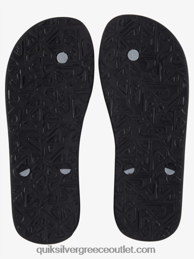 σαγιονάρες πυρήνα haleiwa Quiksilver άνδρες 66LP84951 μαύρος