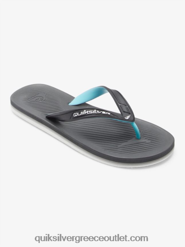 σαγιονάρες πυρήνα haleiwa Quiksilver άνδρες 66LP84952 γκρι 2