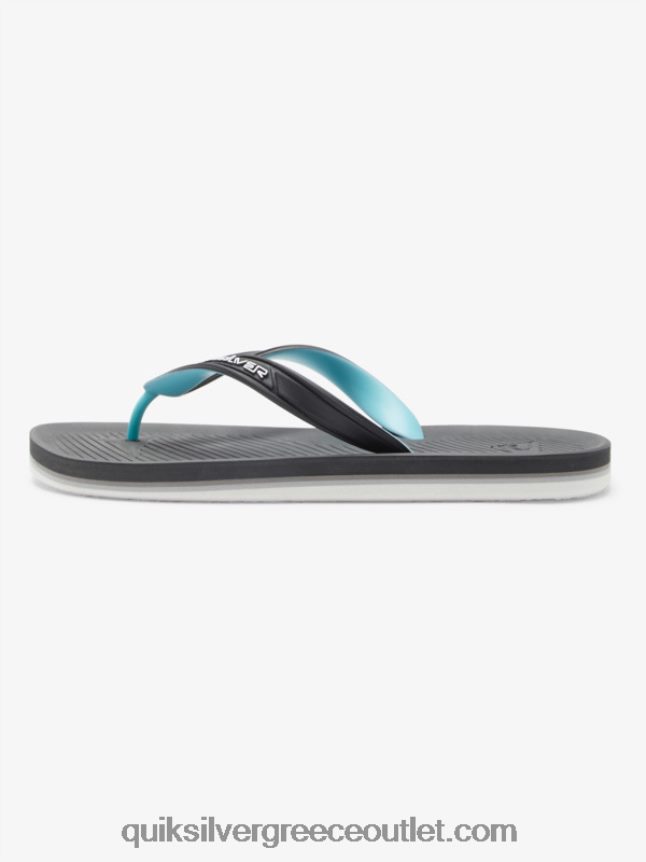 σαγιονάρες πυρήνα haleiwa Quiksilver άνδρες 66LP84952 γκρι 2