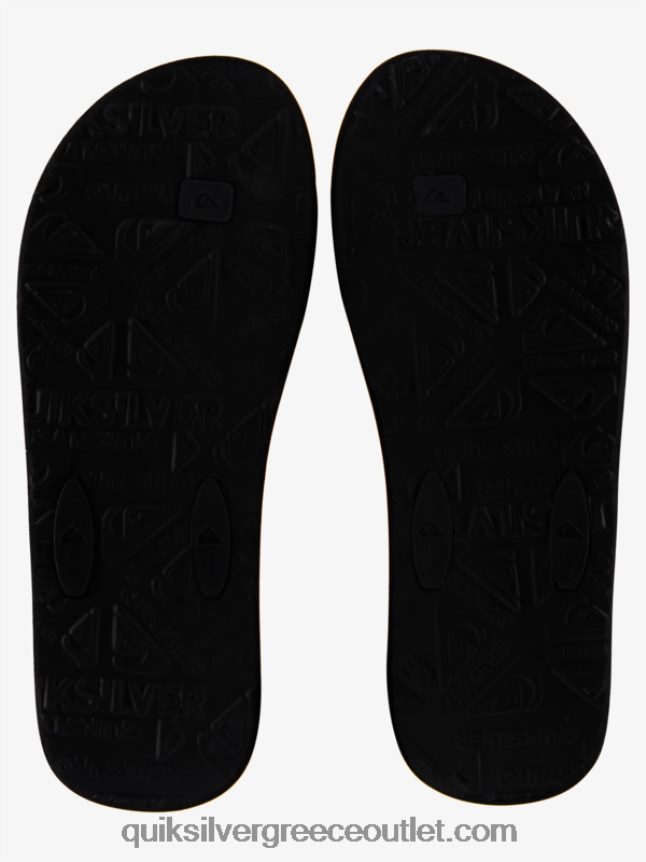 σαγιονάρες lanai Quiksilver άνδρες 66LP841793 μαύρος