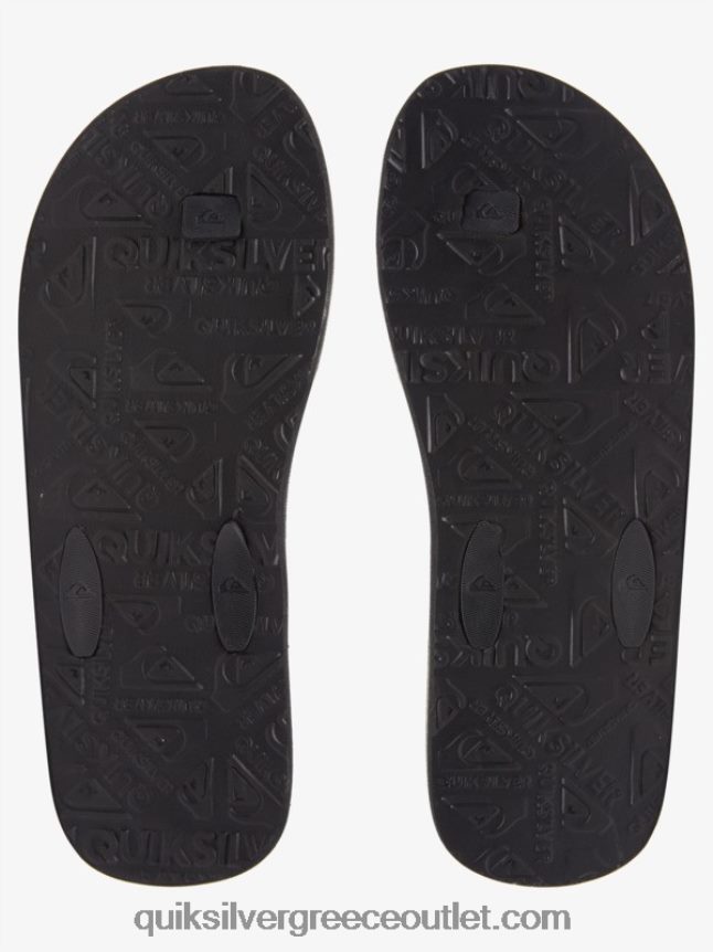 σαγιονάρες lanai Quiksilver άνδρες 66LP841794 μαύρος