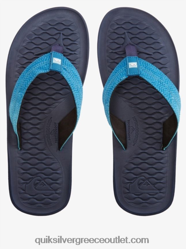 σαγιονάρες lanai Quiksilver άνδρες 66LP841795 μπλε 3