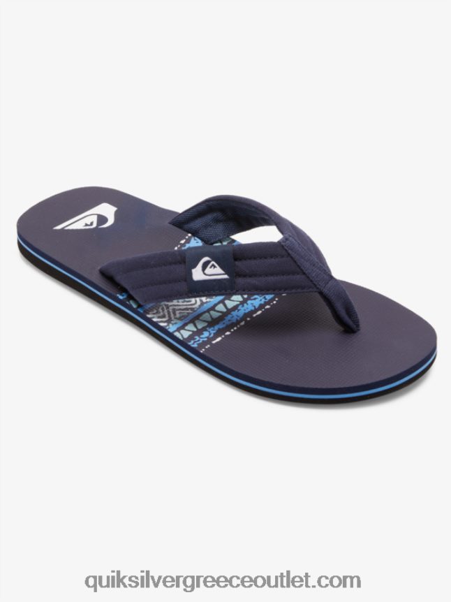 σανδάλια layback molokai Quiksilver άνδρες 66LP84492 μπλε 2