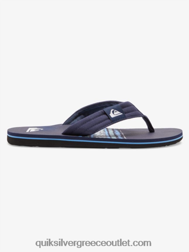 σανδάλια layback molokai Quiksilver άνδρες 66LP84492 μπλε 2