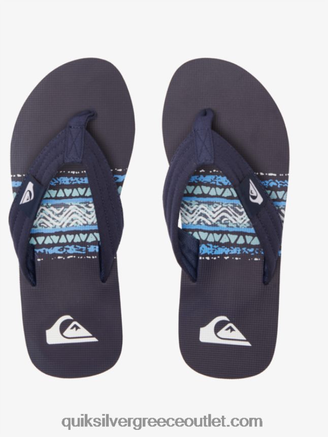 σανδάλια layback molokai Quiksilver άνδρες 66LP84492 μπλε 2