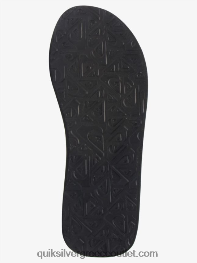 σανδάλια layback molokai Quiksilver άνδρες 66LP84494 γκρι/λευκό