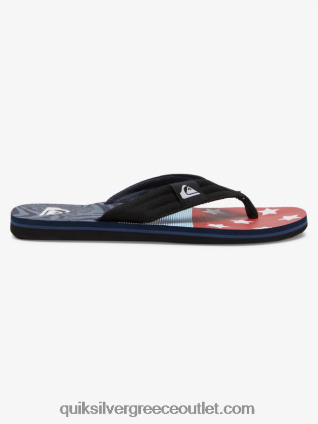 σανδάλια layback molokai Quiksilver άνδρες 66LP84497 μπλε 1