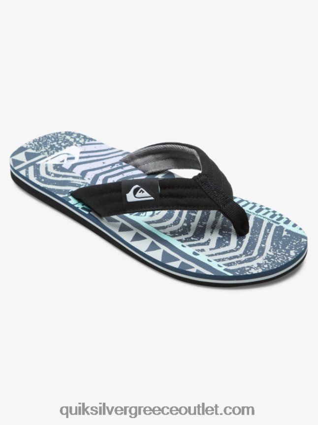 σανδάλια layback molokai Quiksilver άνδρες 66LP84504 μπλε γκρι