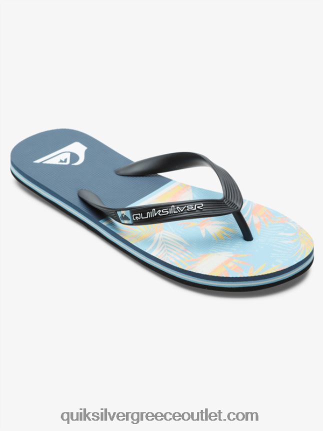 σαγιονάρες διαίρεσης molokai Quiksilver άνδρες 66LP841638 μπλε 1