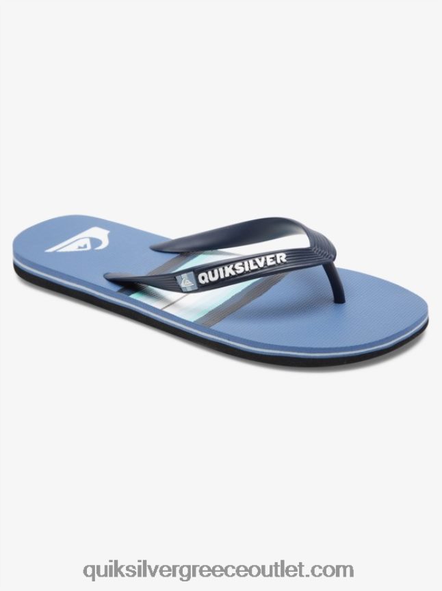 Σαγιονάρες απόχρωση ρητίνης molokai Quiksilver άνδρες 66LP841790 γκρι 1