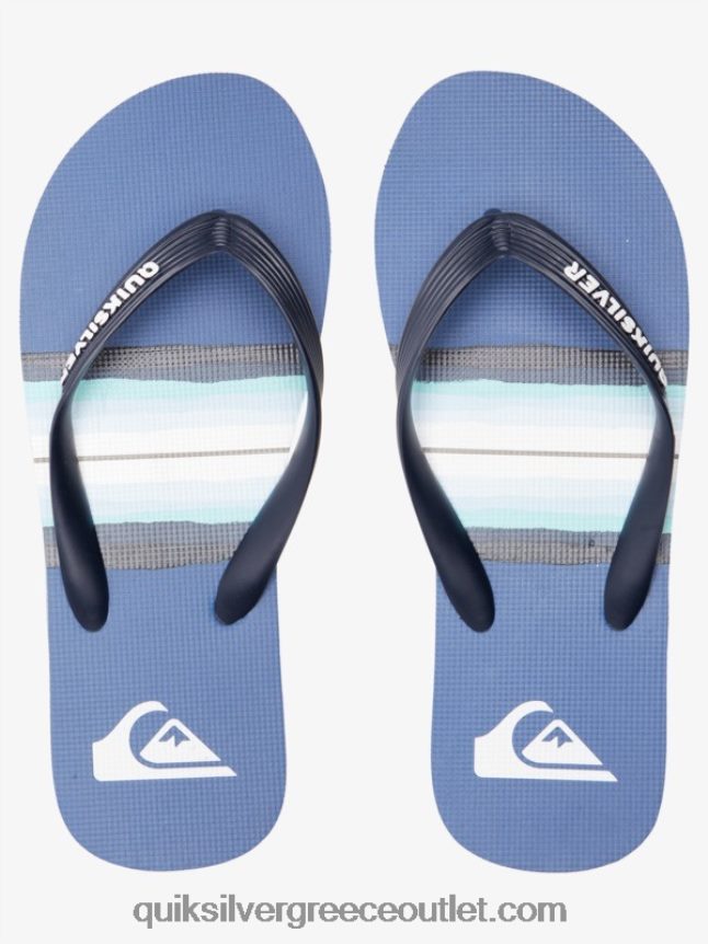 Σαγιονάρες απόχρωση ρητίνης molokai Quiksilver άνδρες 66LP841790 γκρι 1