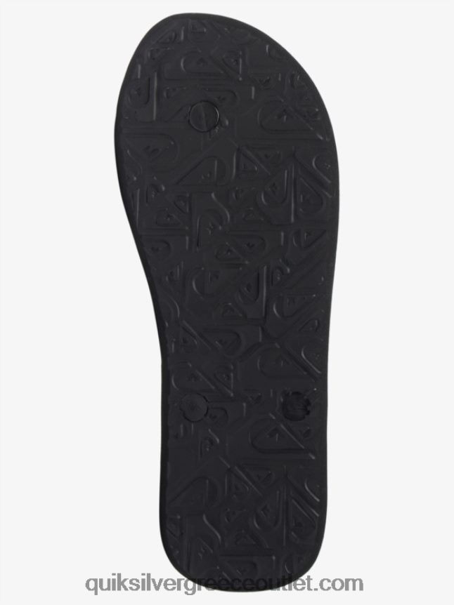 σαγιονάρες τέχνης molokai Quiksilver άνδρες 66LP84517 Μαύρο μπλε