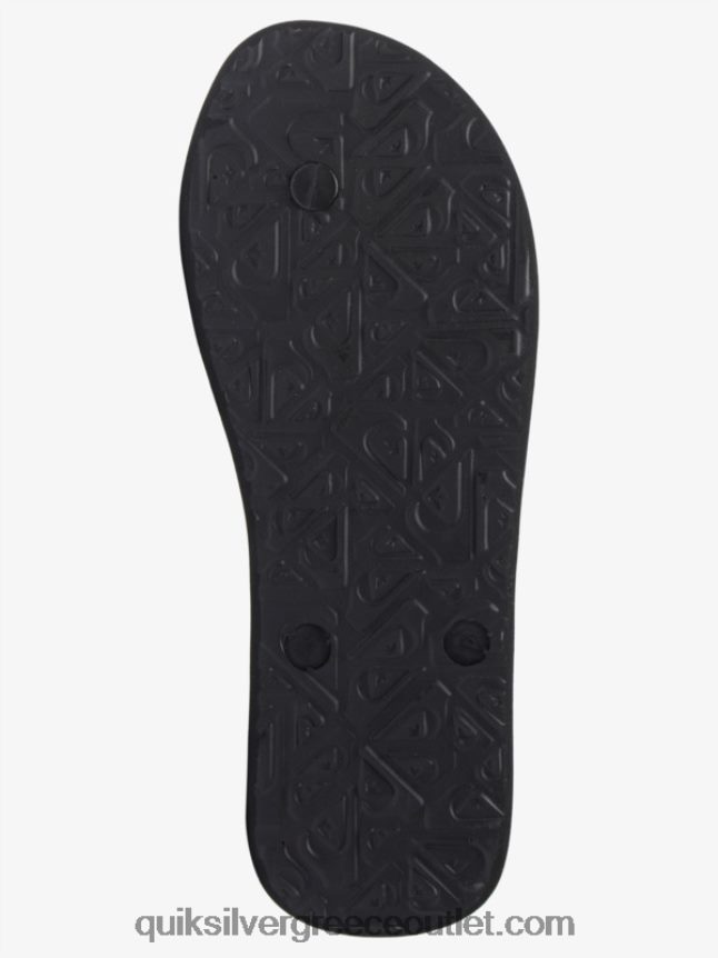 σαγιονάρες τέχνης molokai Quiksilver άνδρες 66LP84518 μαύρο/πράσινο/μπλε