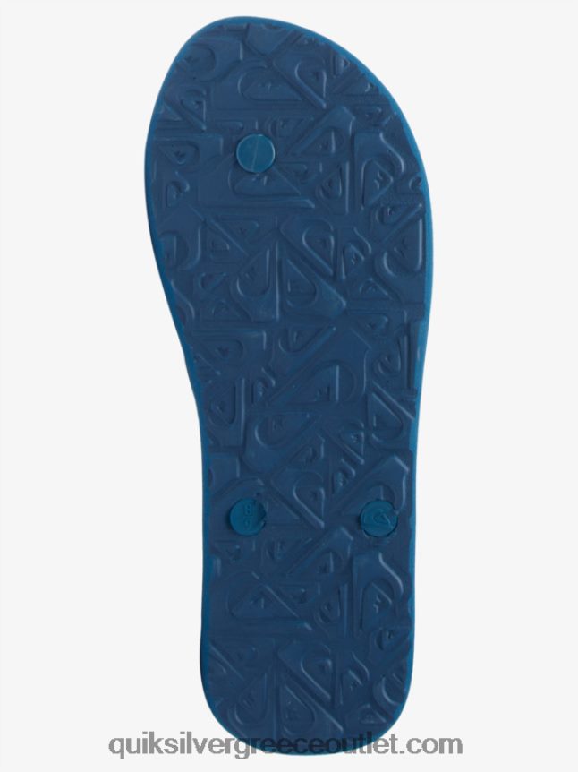 σαγιονάρες τέχνης molokai Quiksilver άνδρες 66LP84519 μπλε/μαύρο/κίτρινο