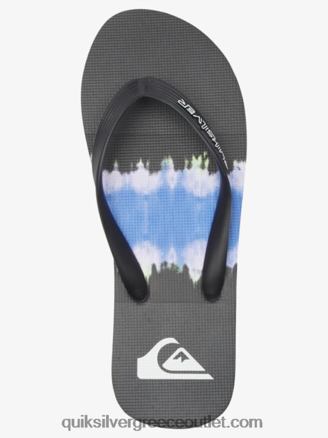 σαγιονάρες τέχνης molokai Quiksilver άνδρες 66LP84521 μαύρος