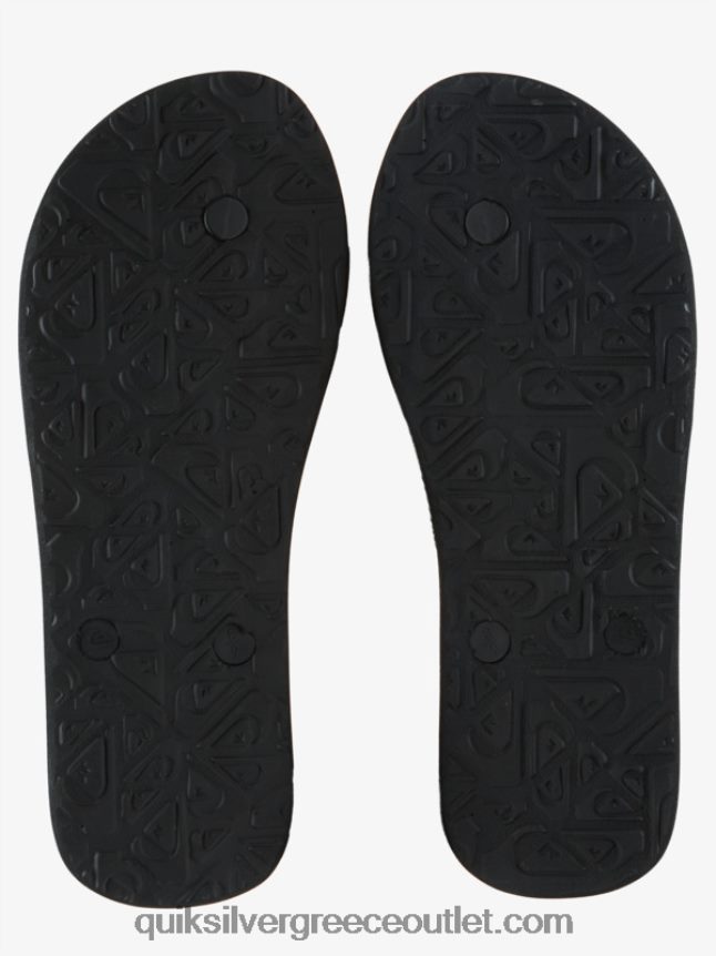 σαγιονάρες τέχνης molokai Quiksilver άνδρες 66LP84522 μαύρο/γκρι/καφέ