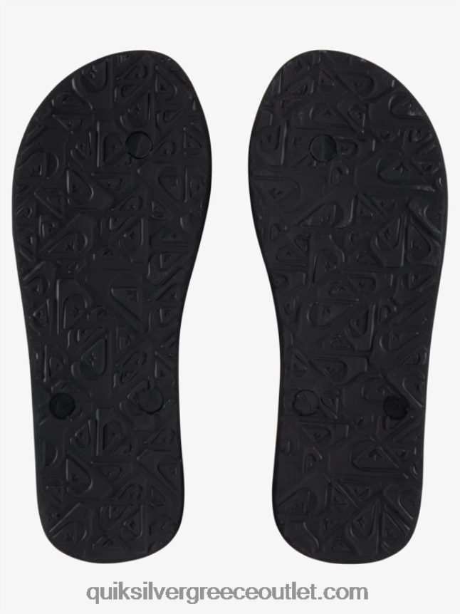 σαγιονάρες τέχνης molokai Quiksilver άνδρες 66LP84523 μπλε/πορτοκαλί