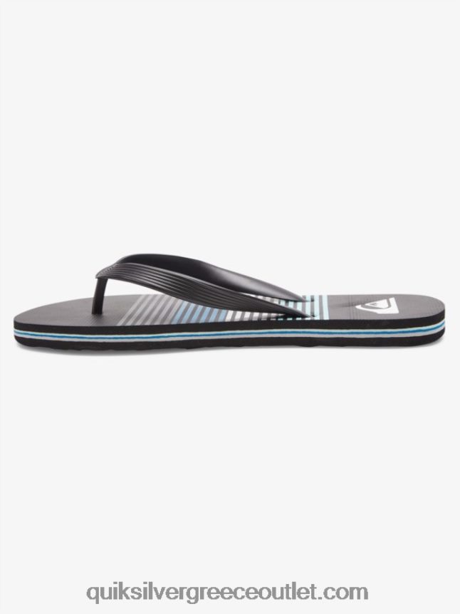 σαγιονάρες τέχνης molokai Quiksilver άνδρες 66LP84526 μαύρος